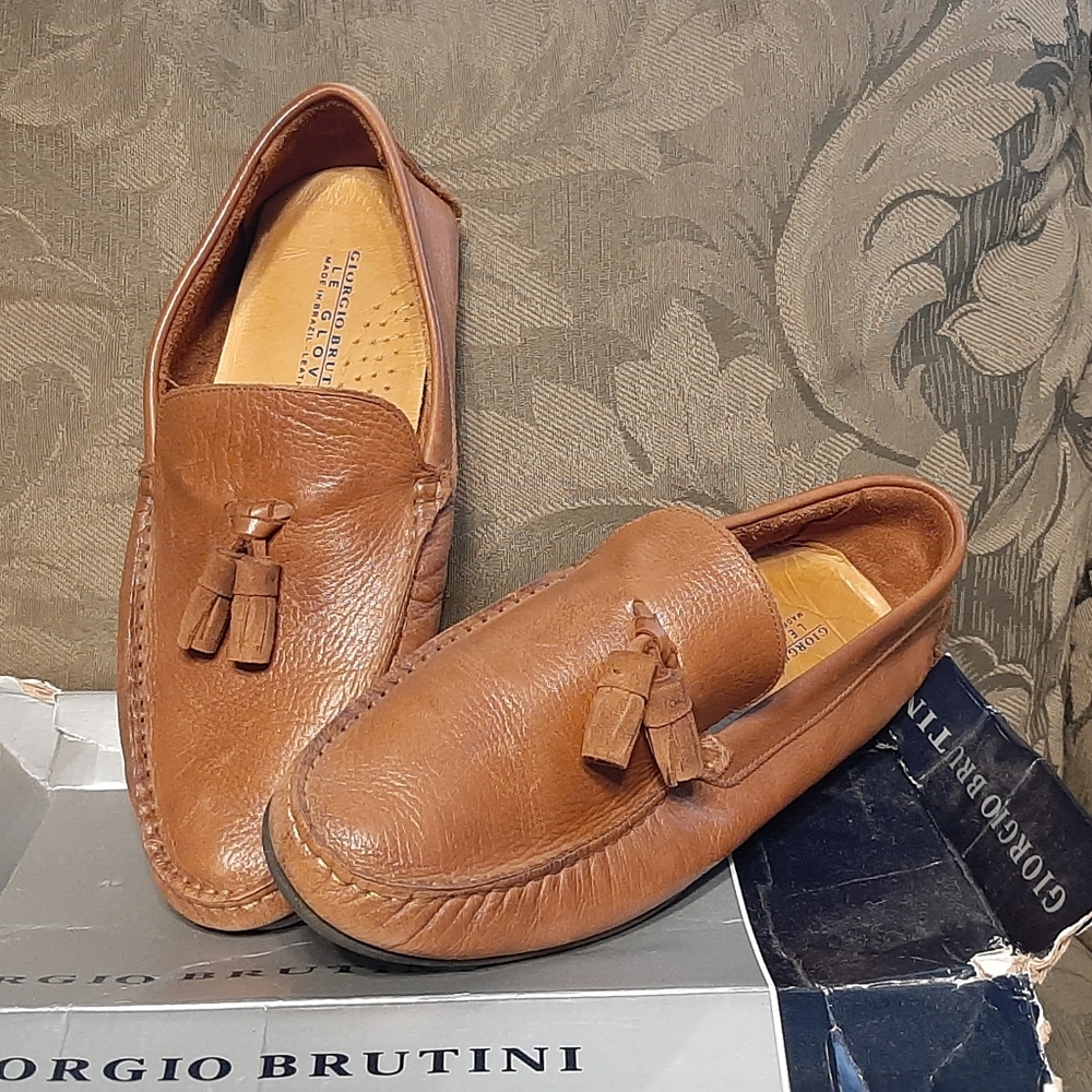 Mens Giorgio Brutini Driving Loafers size 9